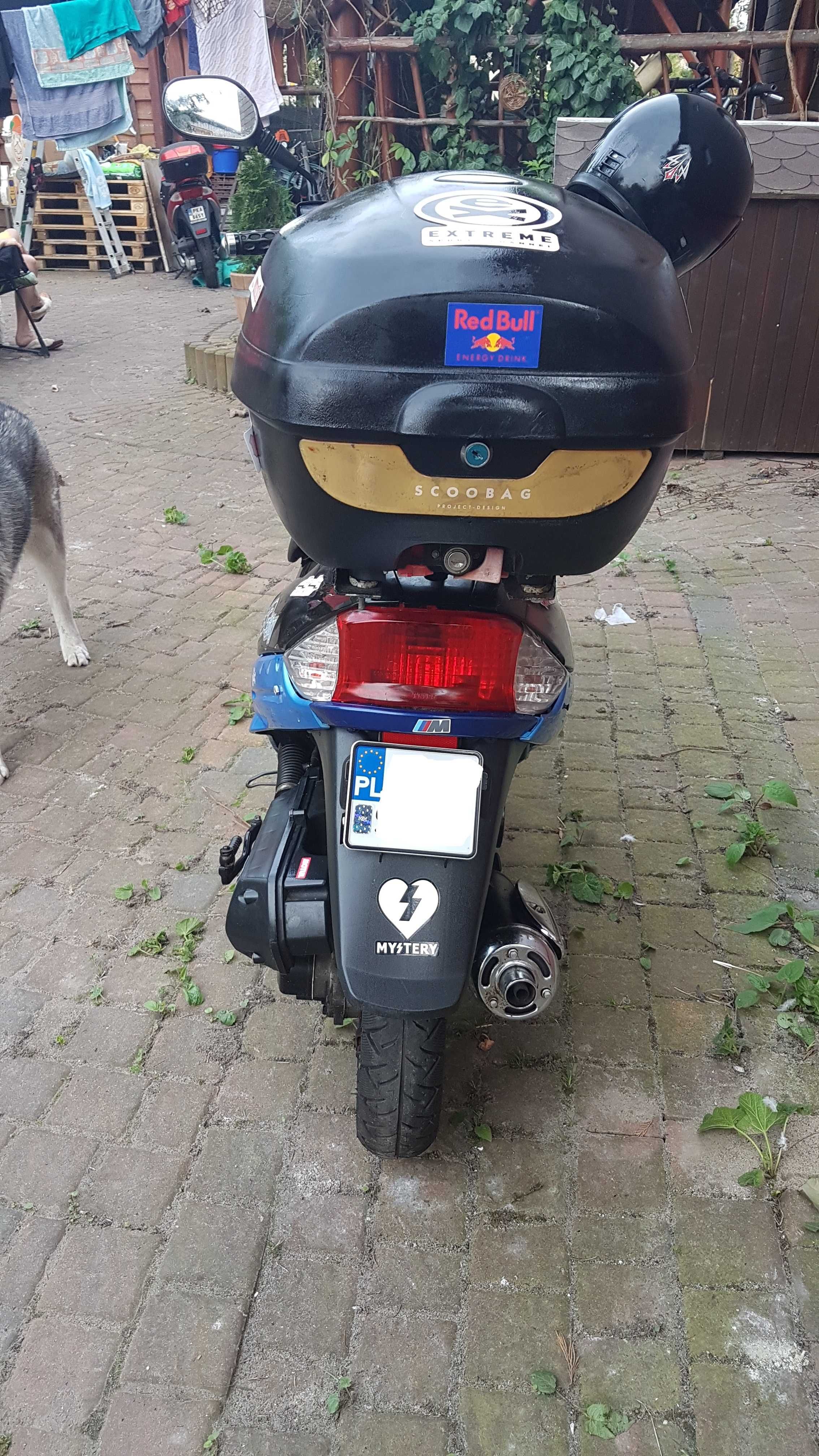 Skuter Romet City 50cm3.Nie piaggio,yamaha..Bardzo mały przebieg.!