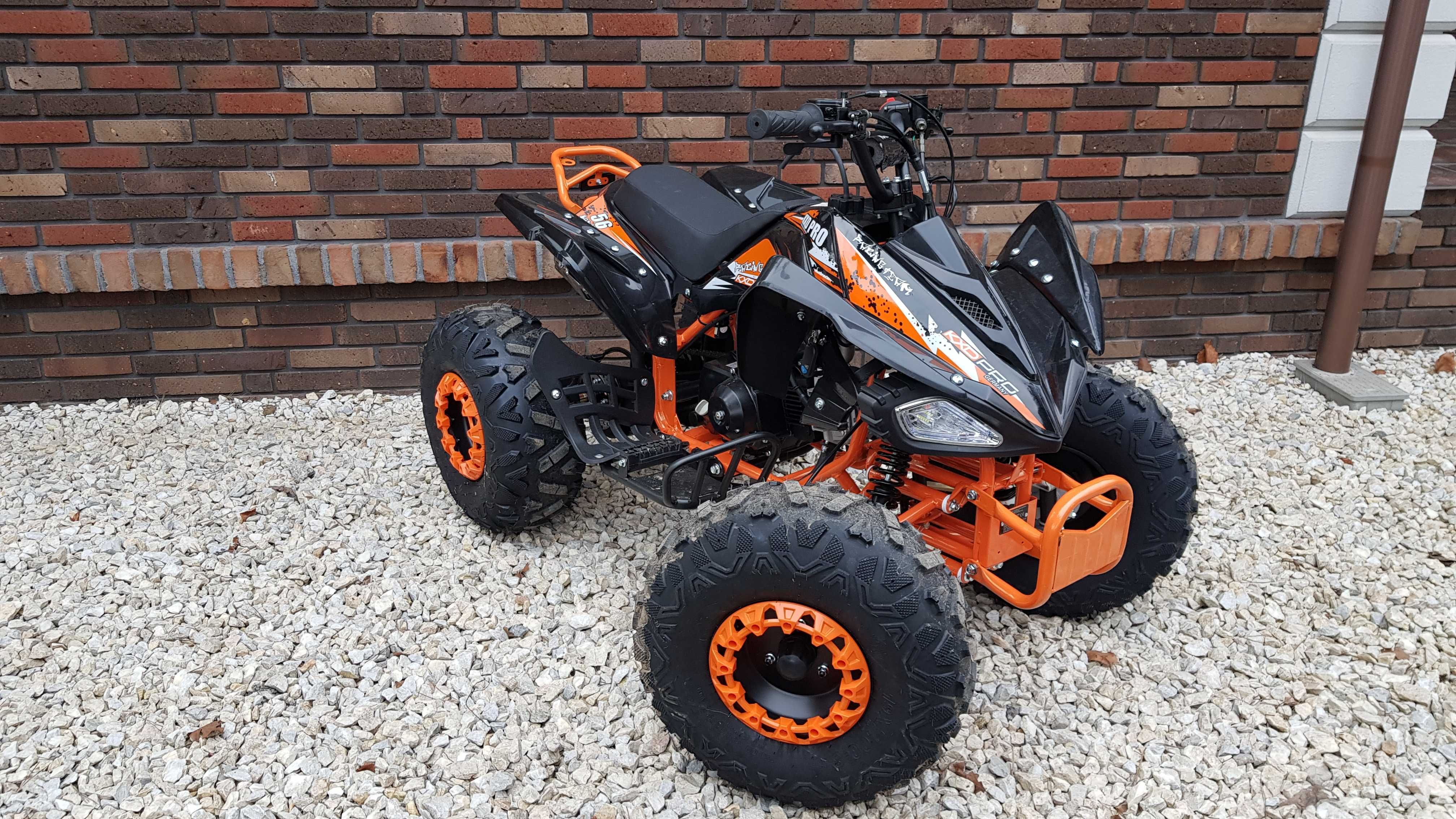 Quad 125cc atv RATY 7cal kxd raptor 110 14km Nowy Duży kład XXL apollo