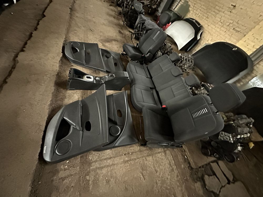 Салон Сидіння Карти Підлокітник Комплект Renault Megane 3 універсал