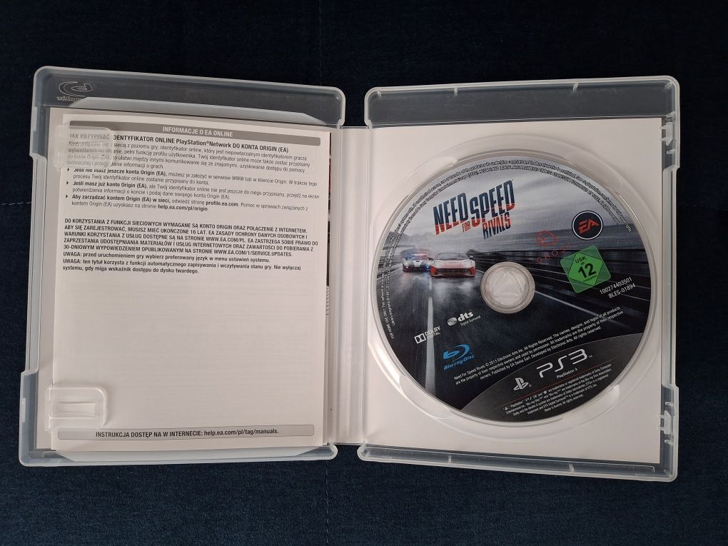 Need For Speed Rivals PL PS3 po polsku Idealna