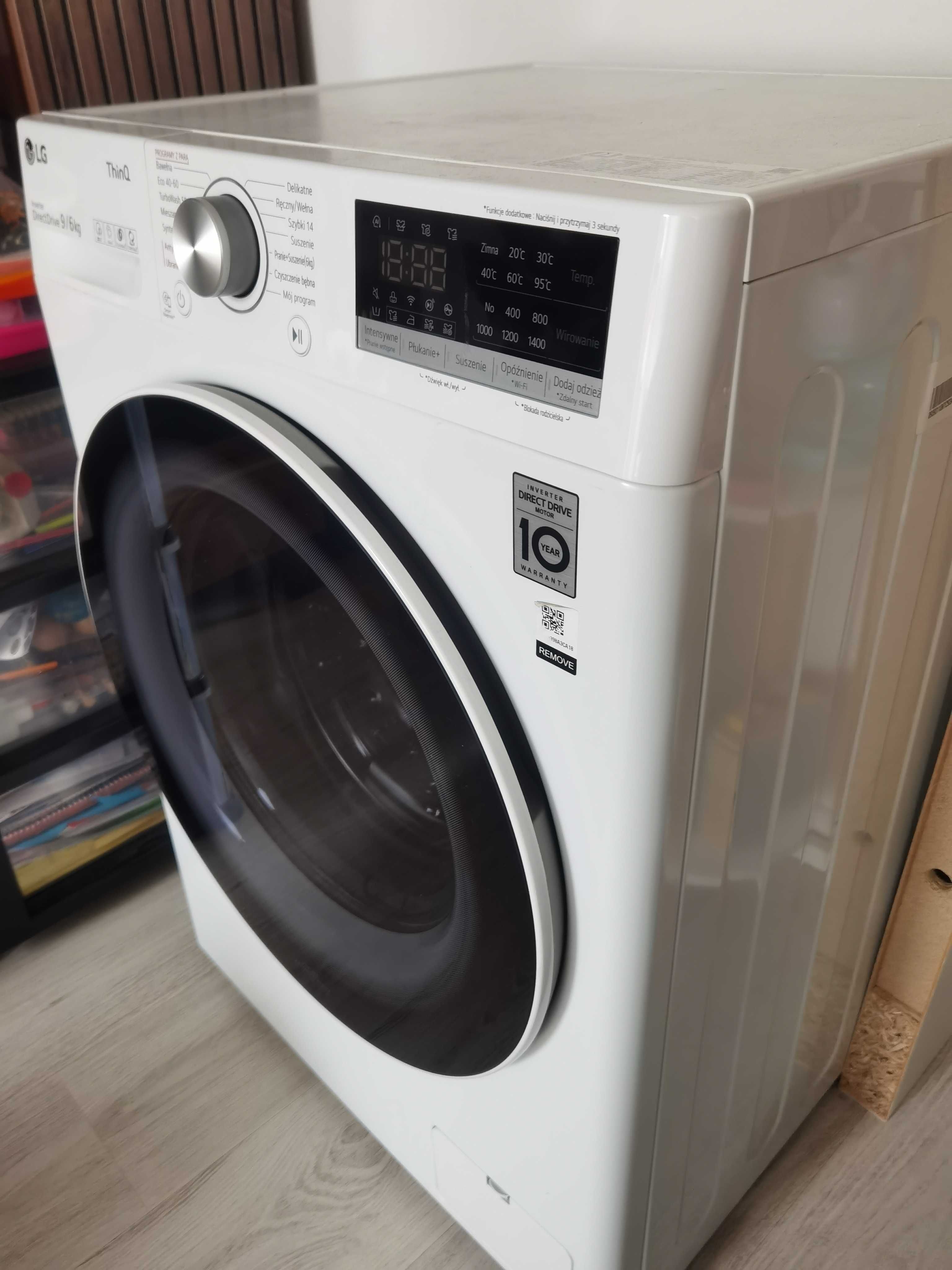 Pralko suszarka LG Vivace F4DV509S0E