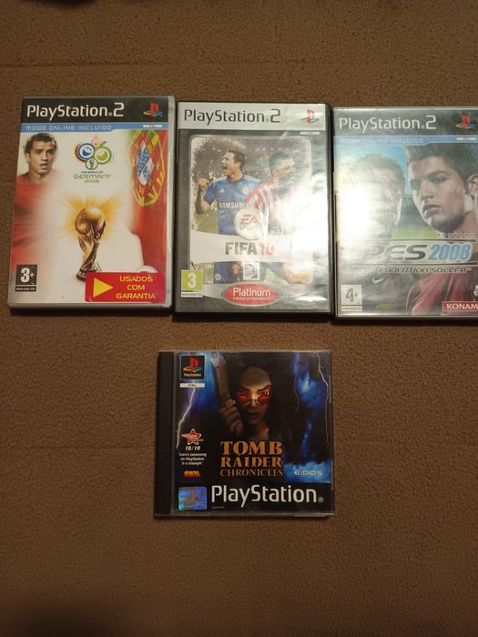 Jogos de ps2 e ps1