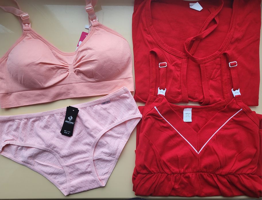 Сорочка для годування. Сорочка на пологи