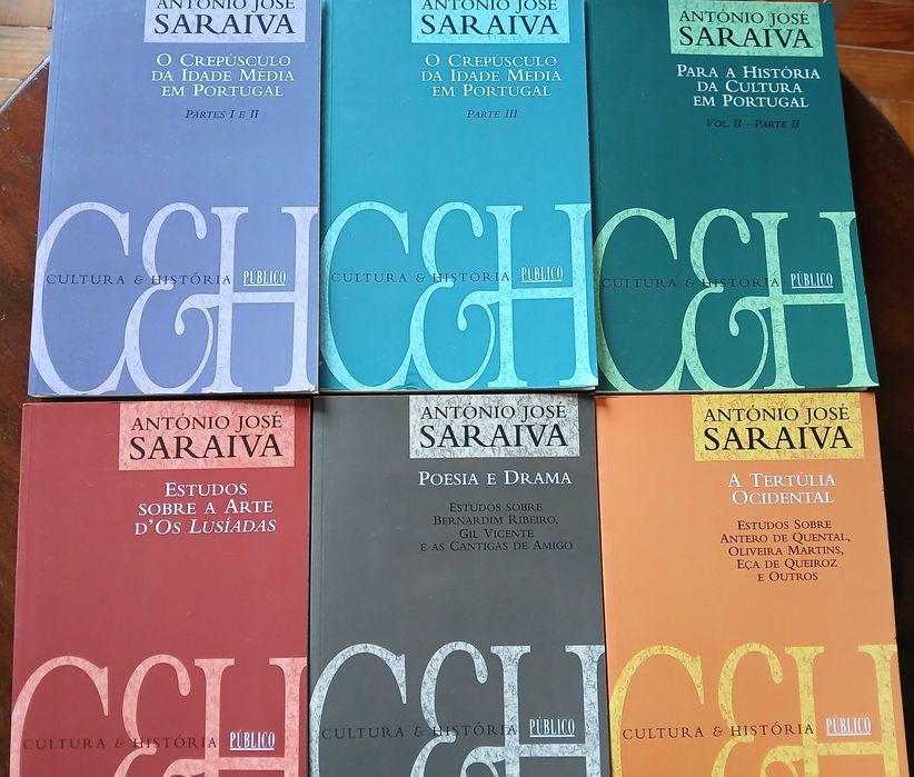 António José Saraiva - Ensaios sobre Literatura Portuguesa (6 volumes)