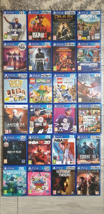 Gry na ps4 gry gry