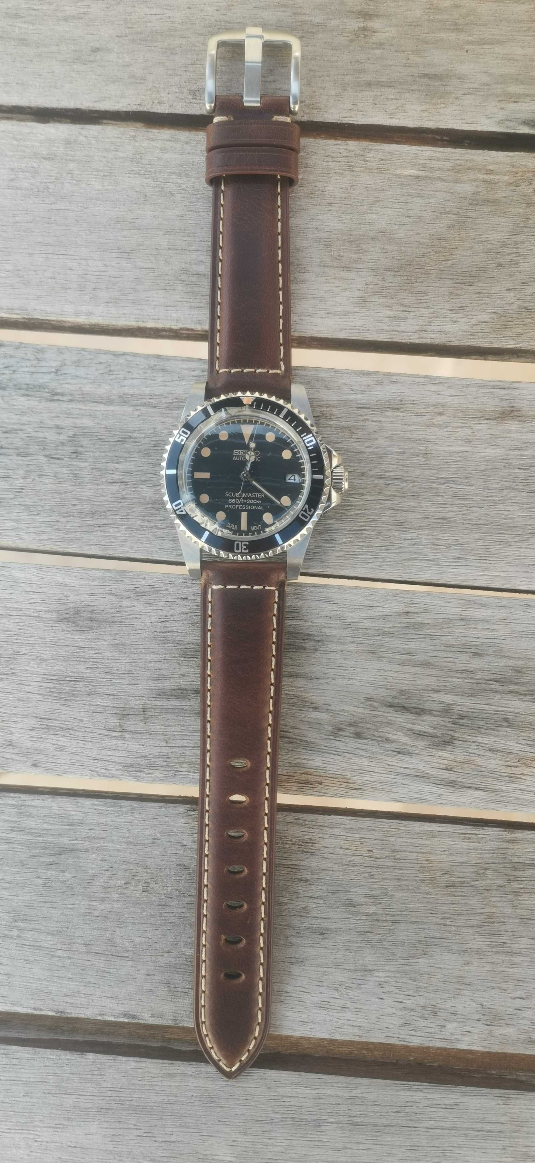 Vintage clássico SEIKO MOD Scubamaster submariner 200m