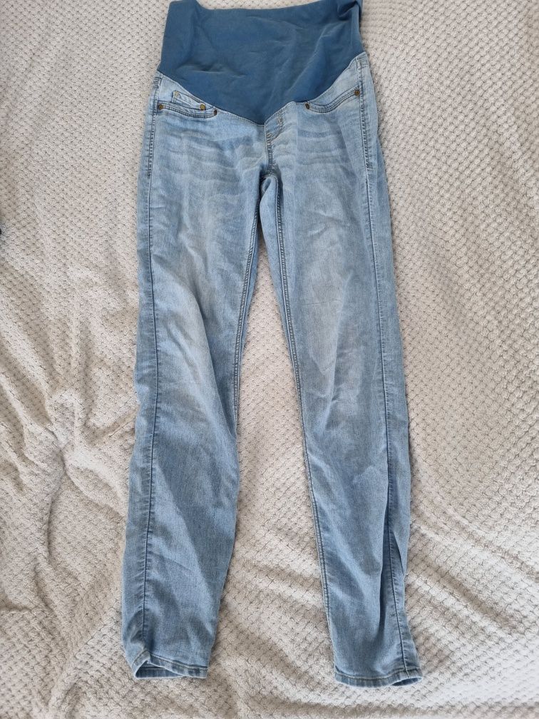 Jeansy H&M mama ciążowe 40