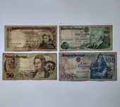 Notas da República Portuguesa (20,50,100 Escudos)