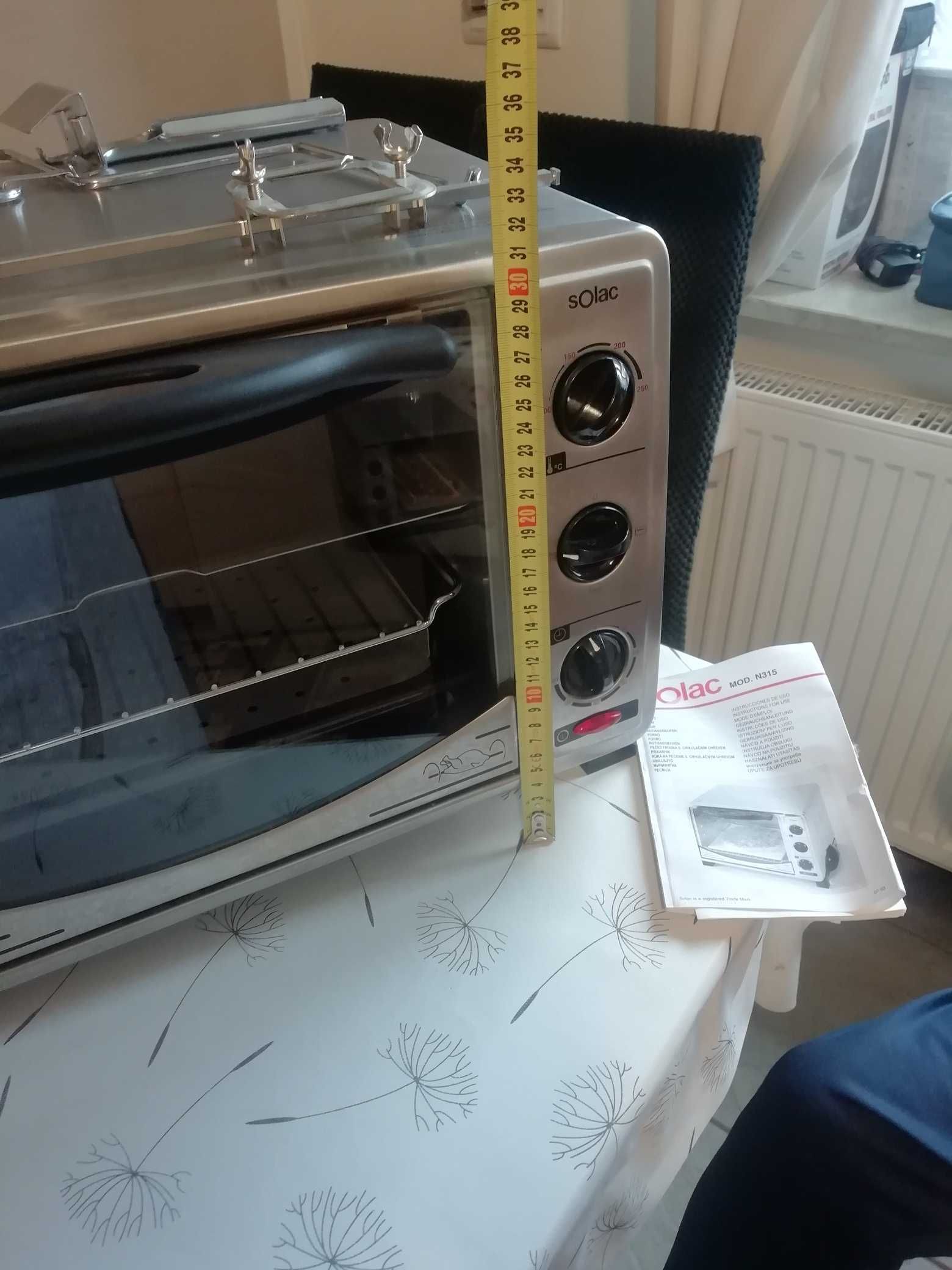 Piecyk elektryczny z grilem ,,Solac,