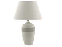 Lampka nocna biała lampa stołowa nowoczesna do salonu sypialni glamour