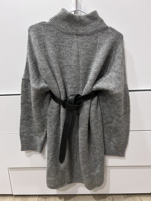 Новое теплое платье оверсайз