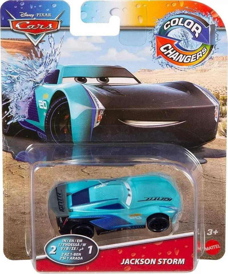 Тачки міняють колір Disney cars