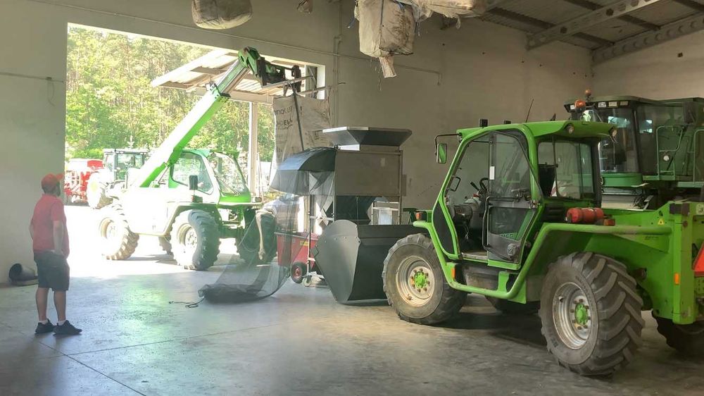 Separator Do Zboża 20 t/h Nierdzewny Czyszczalnia Wialnia do Zboża