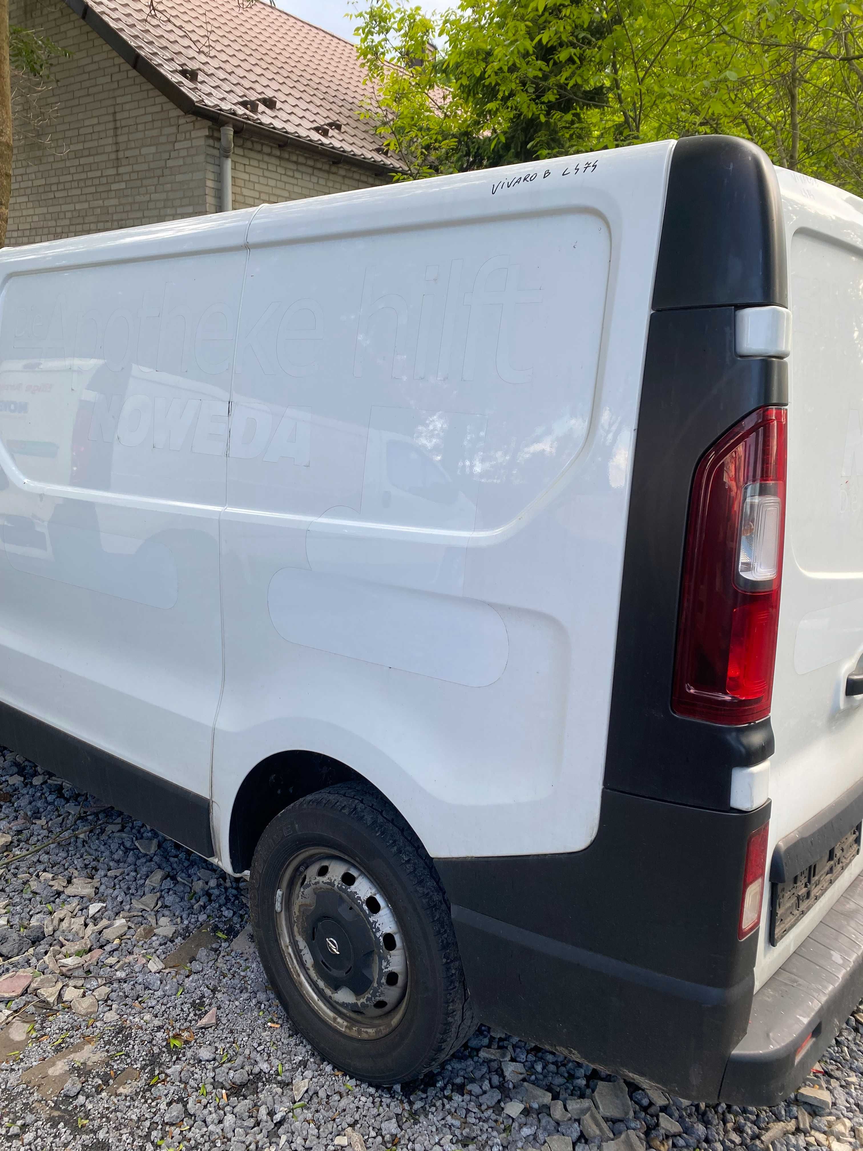 OPEL VIVARO B TRAFIC II TALENTO Ćwiartka Lewa Tylna Lewy Tył L474