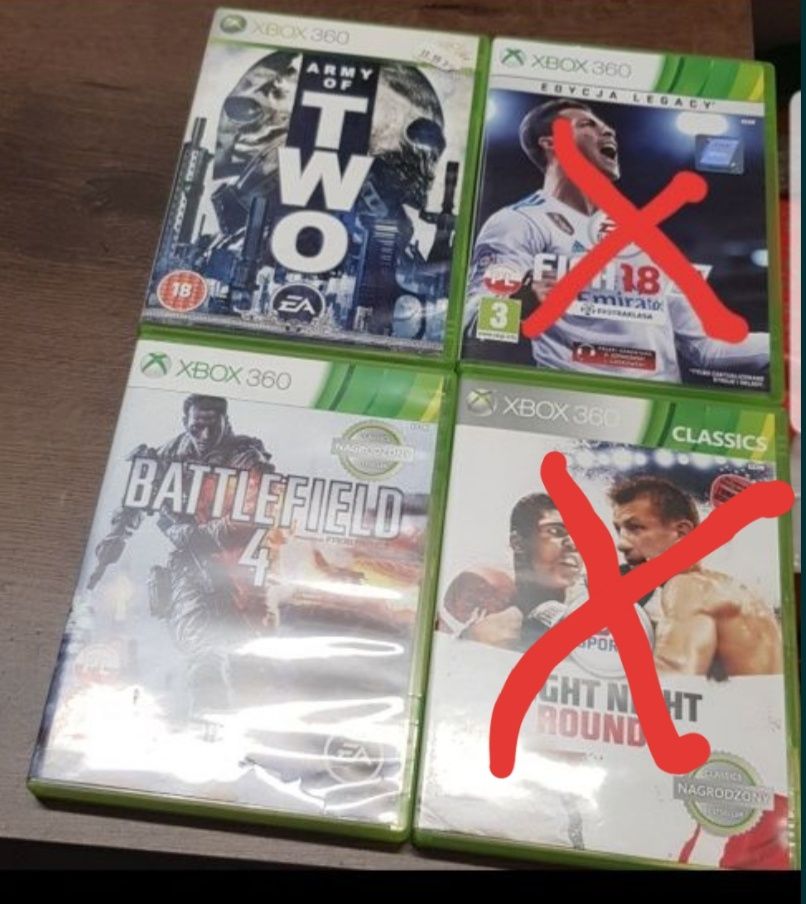 Gry xbox 360 fifa 18 i inne