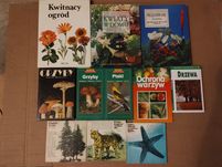 11x książek o przyrodzie, roślinach i zwierzętach
