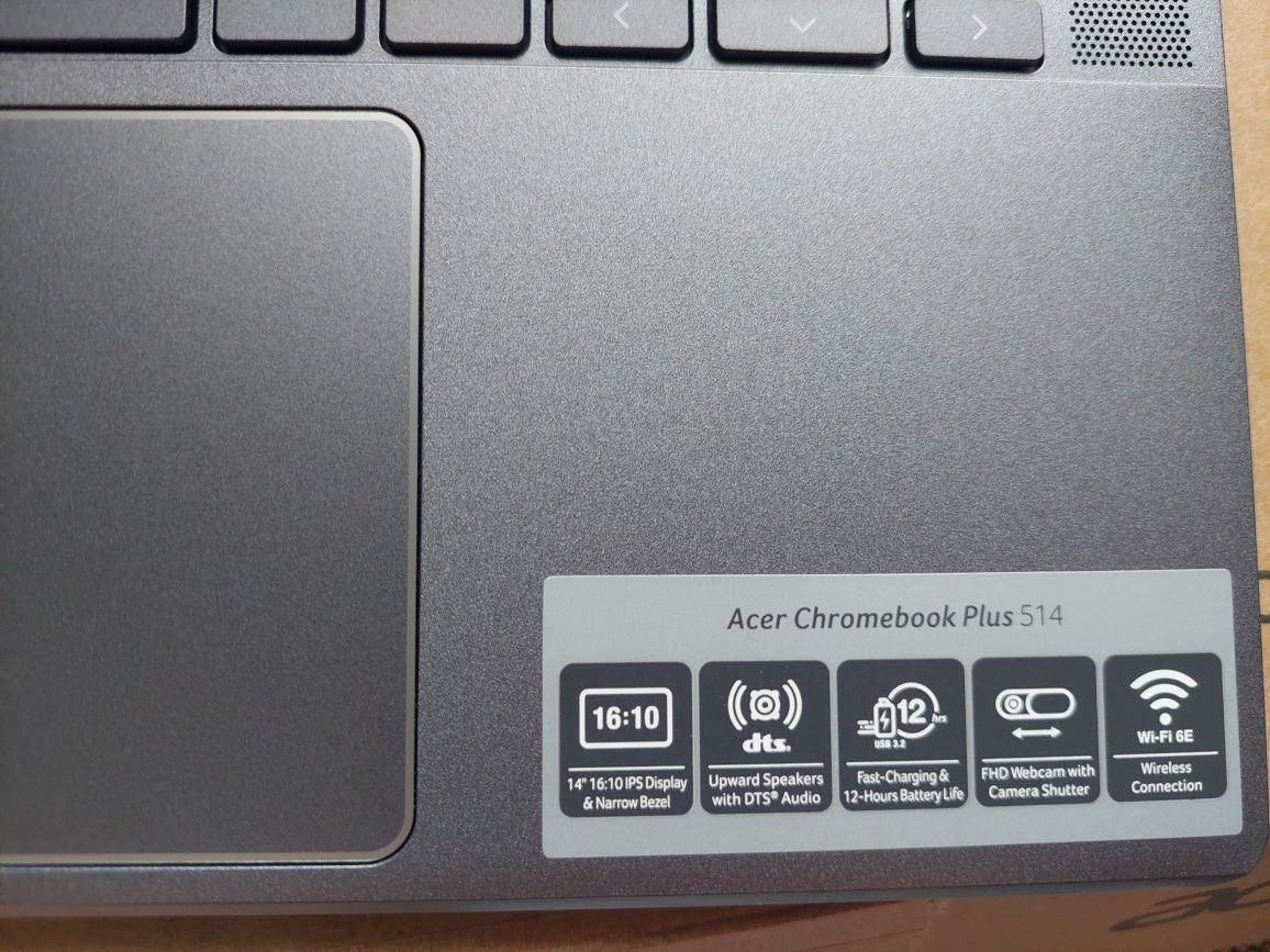 Acer Chromebook plus 514 8/128 ноутбук