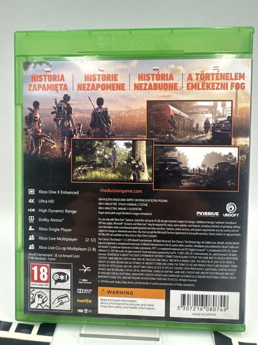 The Division 2 Xbox One Gwarancja