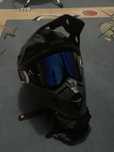 Kask Raven rozmiar M + gogle i rekawice rozmiar M