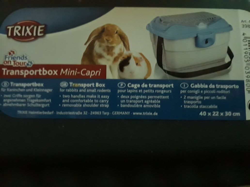 Transporter dla gryzoni królików TRIXIE Mini-Capri