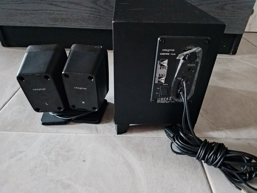 Sprzedam zestaw głośnikowy do pc2 to 31301 Creativa