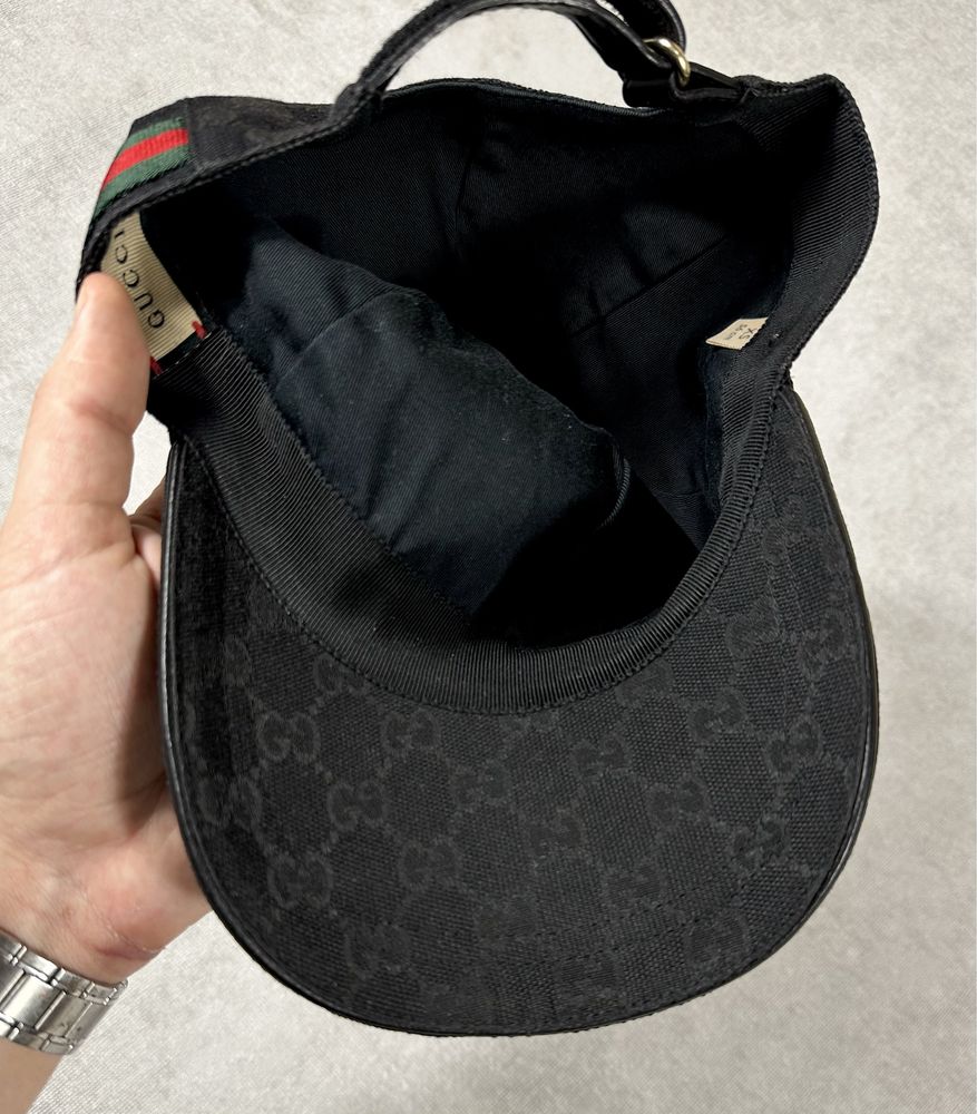 Оригинальная монограмна кепка Gucci Monogram