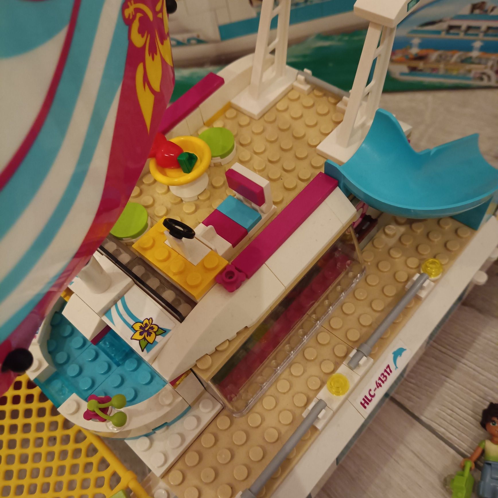 Lego friends 41317 katamaran - kompletny
