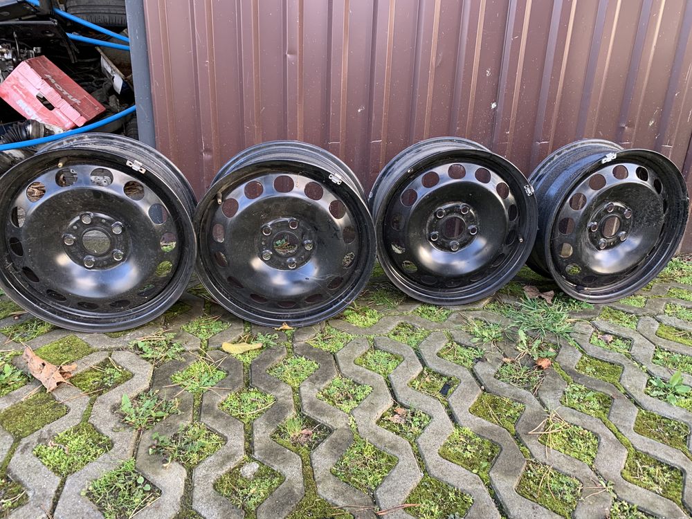 Felgi stalowe 5x112 rozmiar 16 skoda vw seat mercedes ET 48