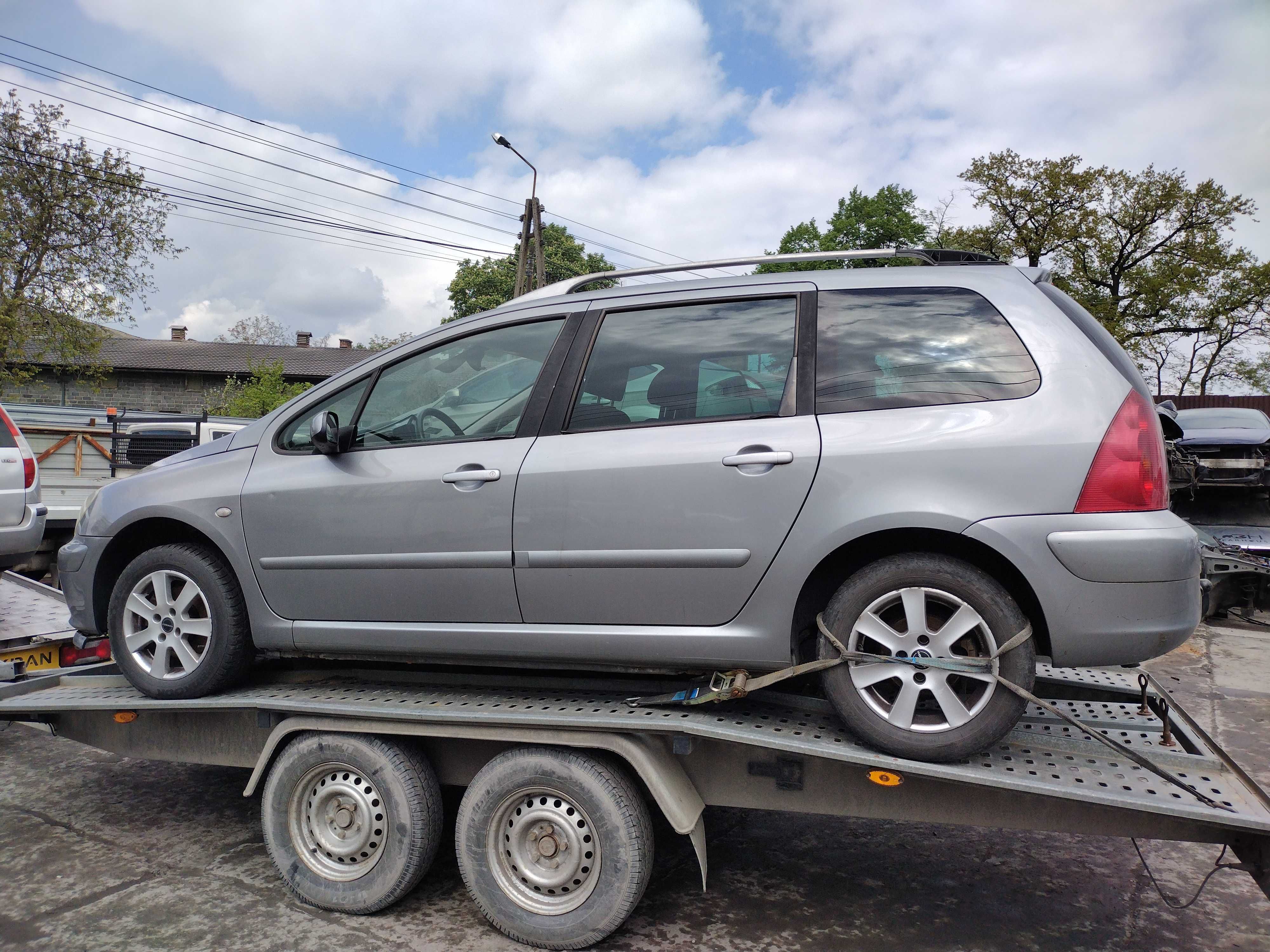 Peugeot 307 SW kombi na części używane maska zderzak przód