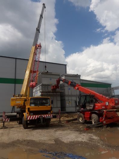 Usługi Dźwigowe Ładowarkowe Manitou Rawa Maz Grójec Mszczonów Żyrardów