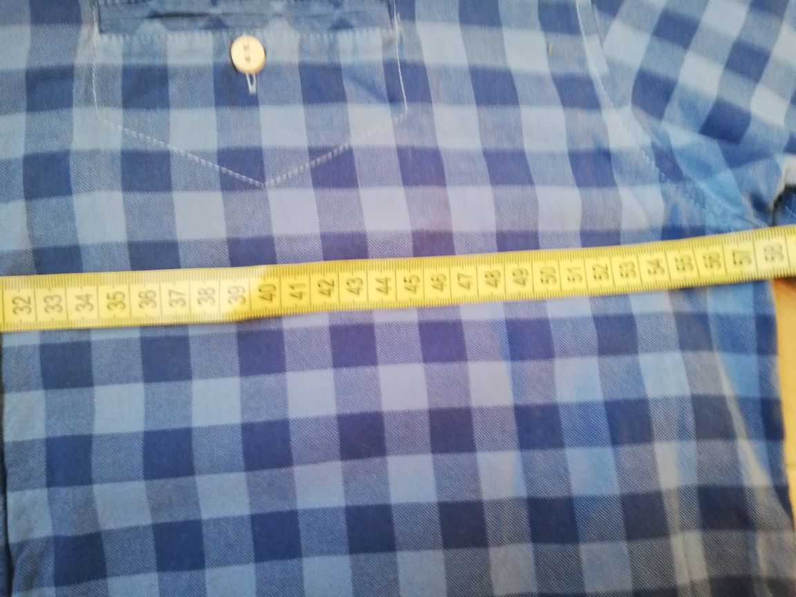 Koszula męska z krótkim rękawem XL slim