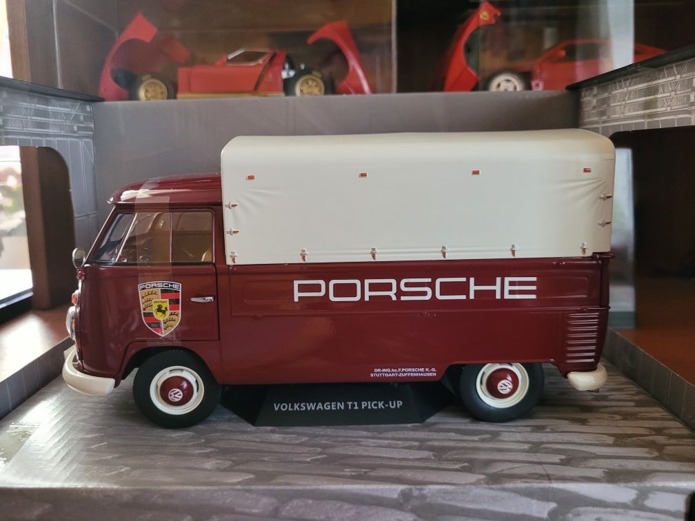 Model VW T1 Pickup Porsche, 1/18, Solido