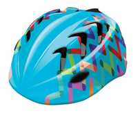 Kask B-Skin "Xs" Kidy Pro Zigzag 44-48Cm Niebieski