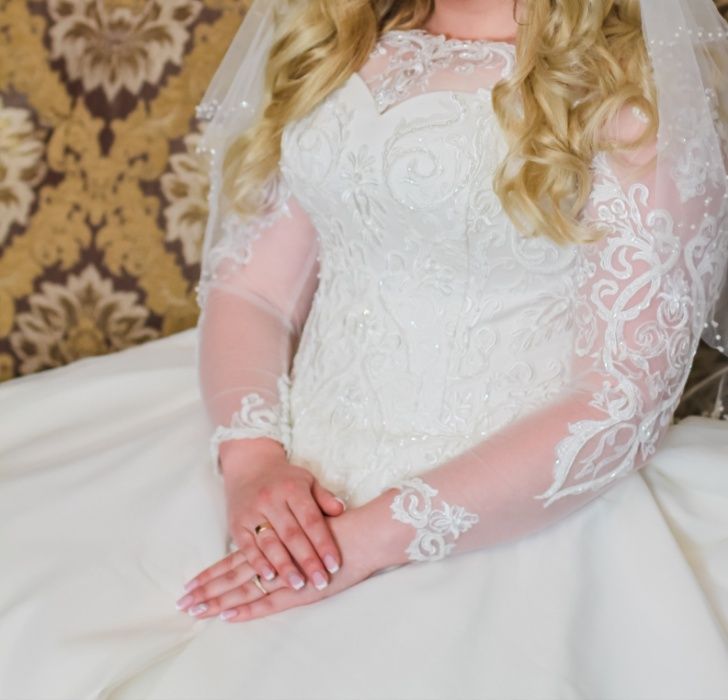 Весільна сукня, весільне плаття, свадебное платье, розмір 50-52, 52-54