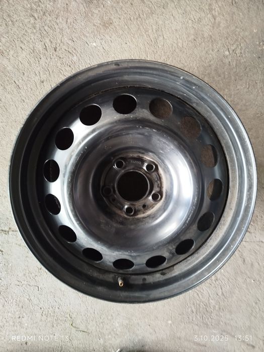 1szt Felga Stalowa Citroen/Peugot/Toyota 7Jx17cali (5x108,ET42)