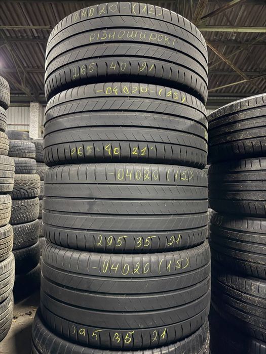 Різноширокі R21 265/40. 295/35 Michelin Latitude Sport3