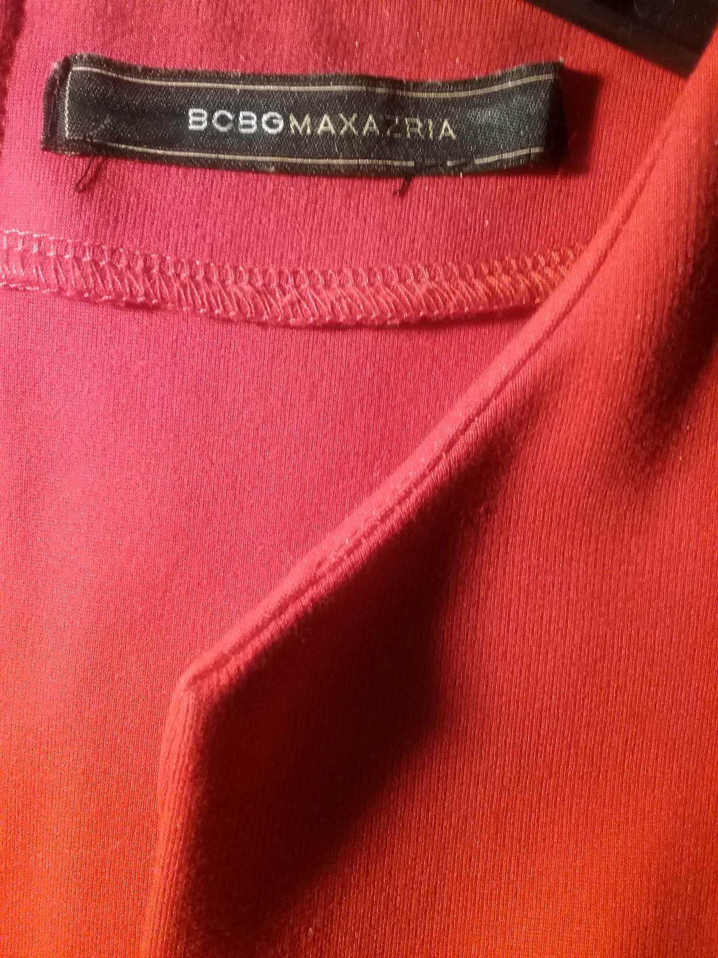 Платье красное стрейчевое BCBGmaxazria. Размер S.