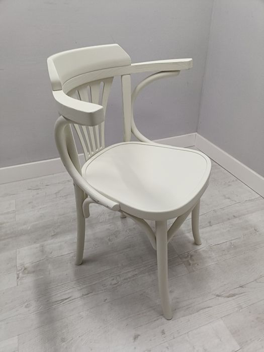 Krzesło fotel Thonet Fameg Radomsko z podłokietnikiem po renowacji