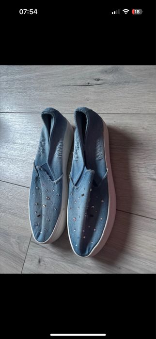 Trampki juliet z cekinami