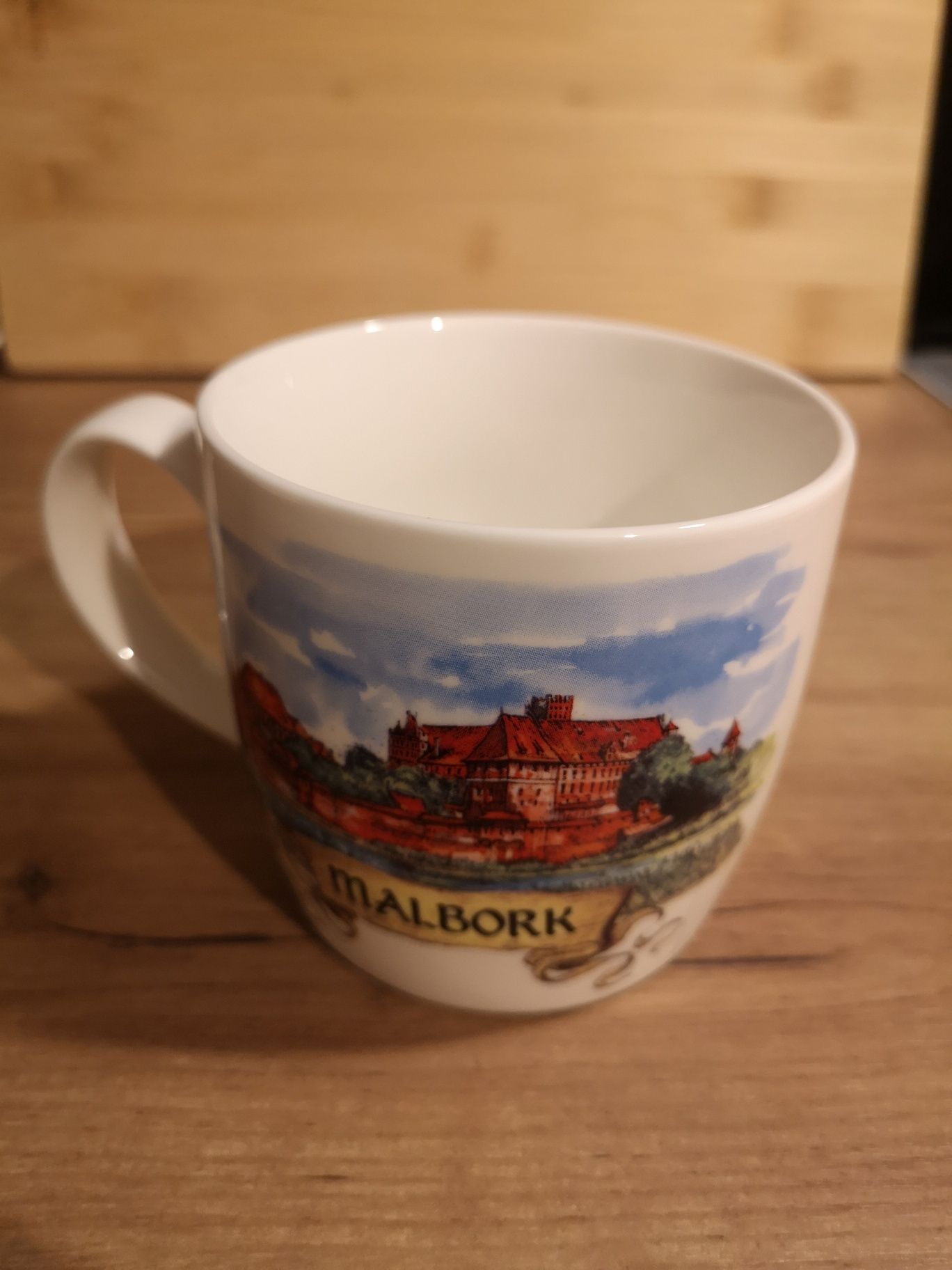 Kubek porcelanowy Malbork