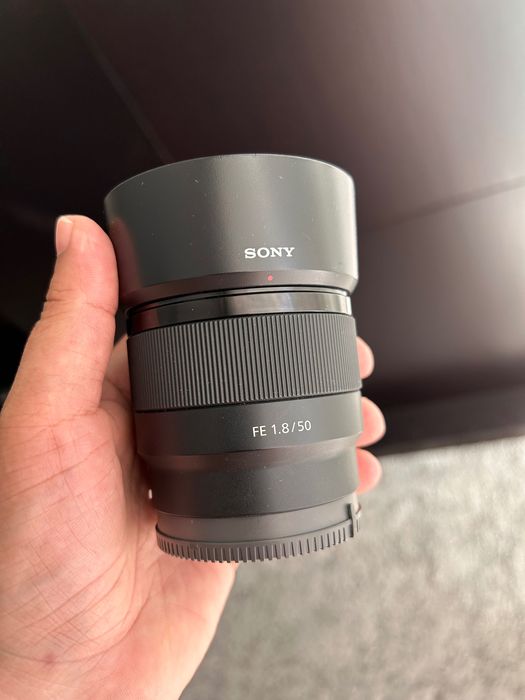 Lente sony 50mm 1.8 Como Nova