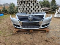 vw passat b6 zderzak przedni kod lakieru LA7W