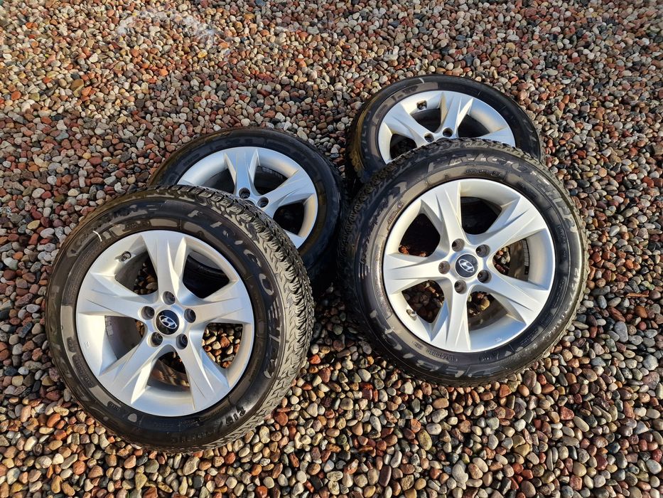 Alufelgi z oponami zimowymi