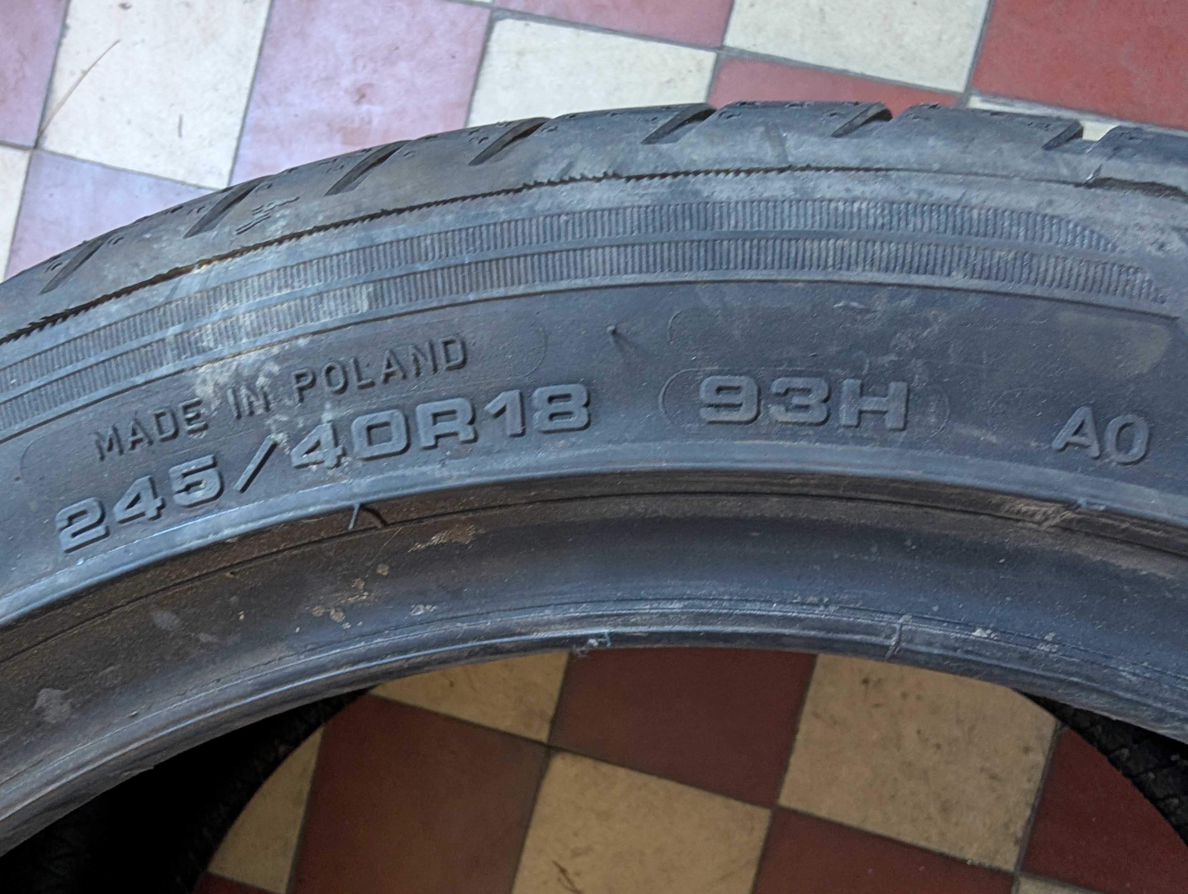 Goodyear Eagle F1 Assymetric 3 245/40R18 93H AO #647&