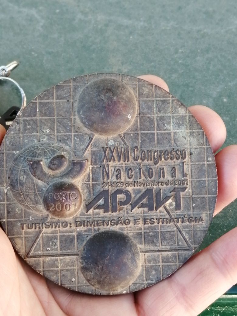 Medalha antiga Porto 2001