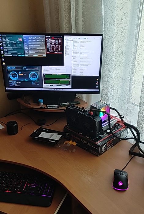 AMD B550M+Ryzen 5 5600