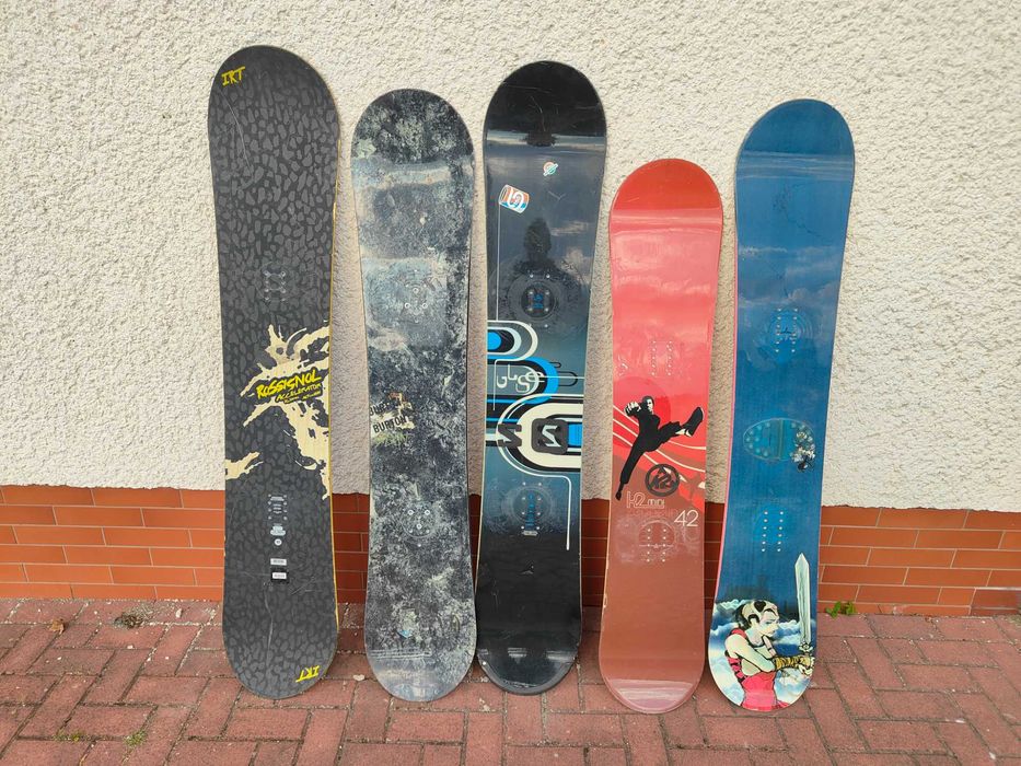 Deska snowboardowa 165W 160 Burton K2 155 Snowboard 142 deski