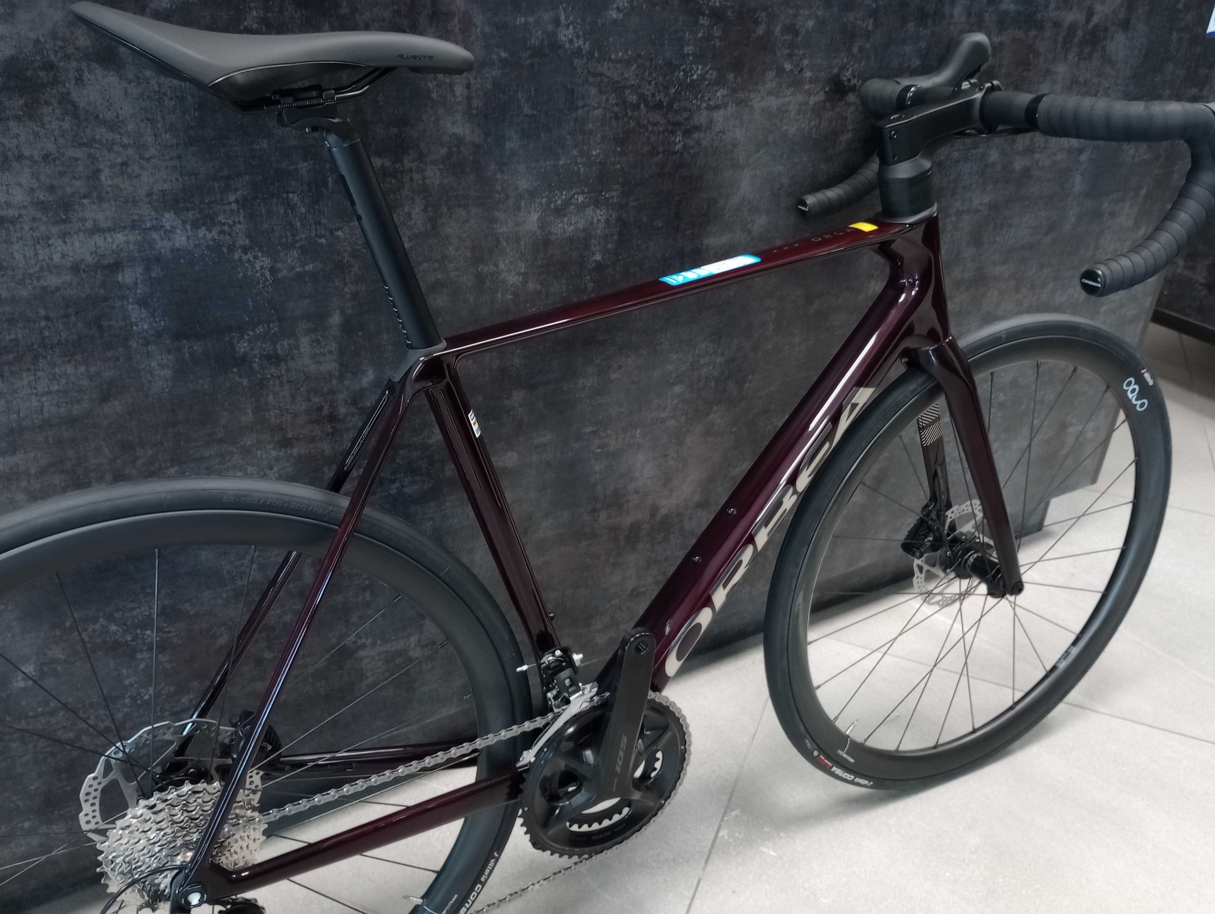 Rower szosowy ORBEA ORCA M35 2024 roz. 53cm kolor Wino-Tytan WPRZEDAŻ