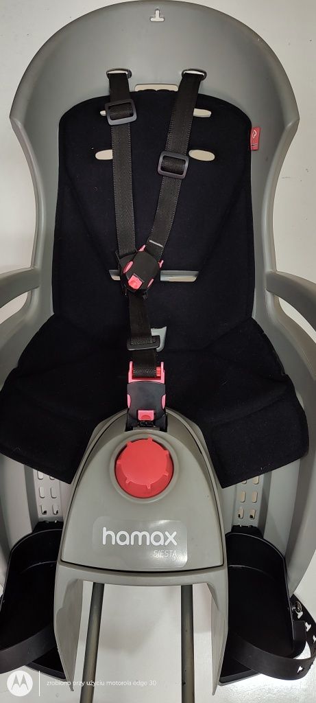 Wysyłka fotelik rowerowy hamax siesta z adapterem