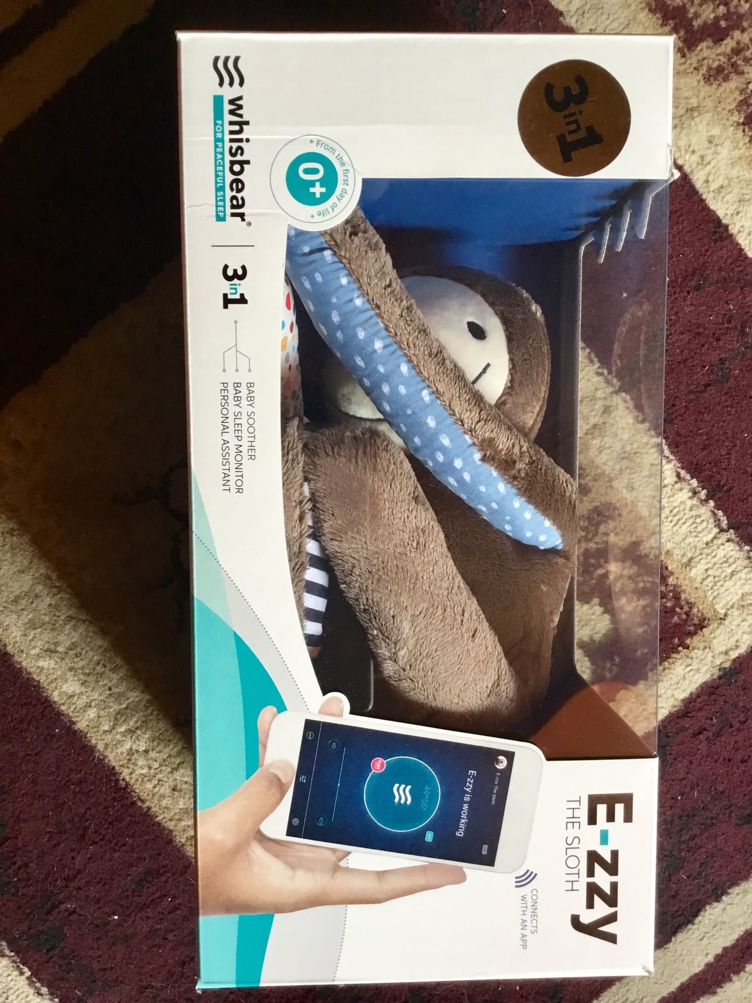 Szumiący Leniwiec E-zzy z monitorem snu